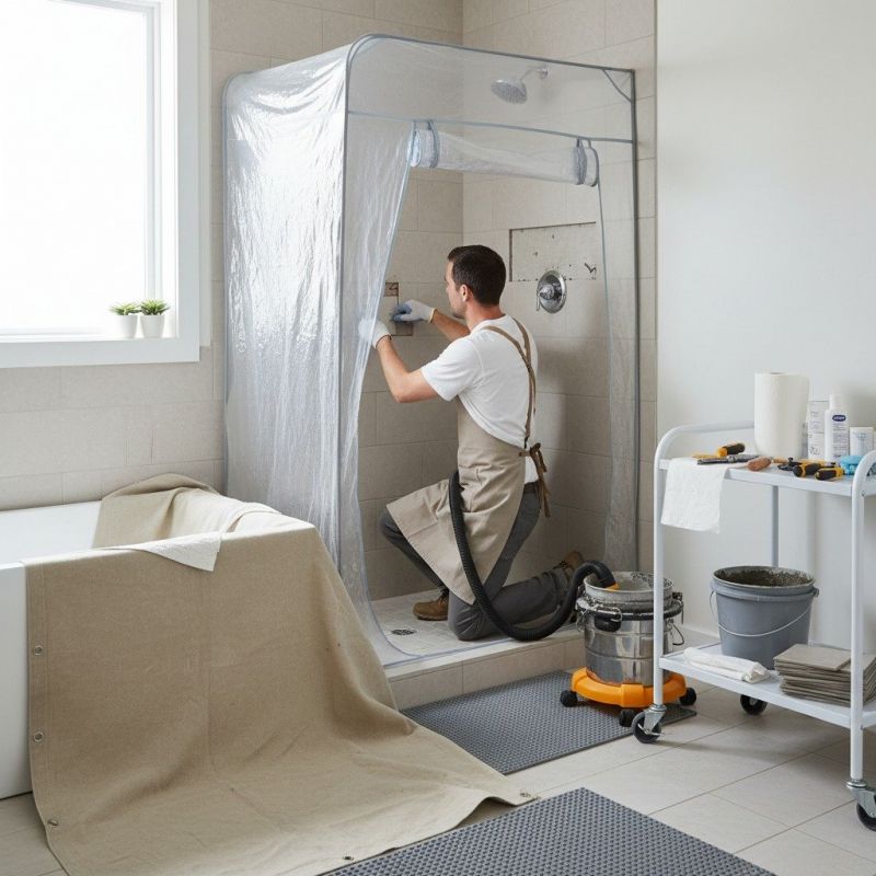 Shower Renovation detail